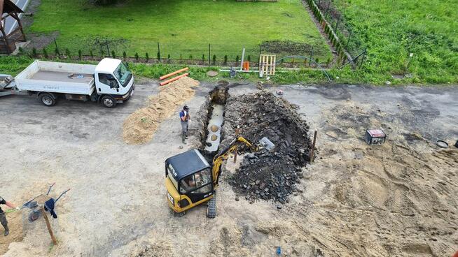 Usługi minikoparką Adam Jach