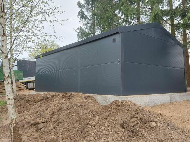 Garaże blaszane, wiaty, hale