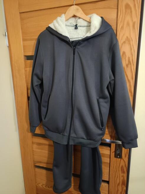 Dres Męski Bardzo Ciepły Polarowy