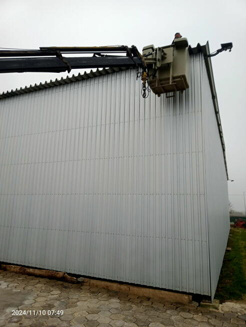 Podnośnik koszowy hds dźwig transport