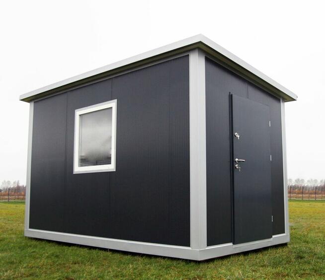 Kontener stróżówka portiernia pawilon socjalny sanitarny