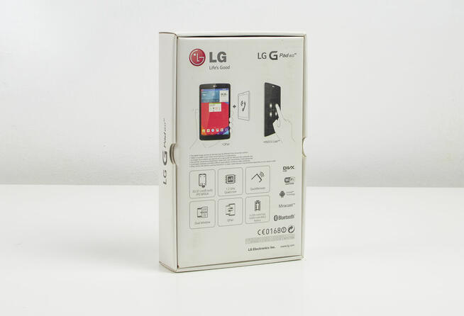 Pudełko tablet LG G-PAD