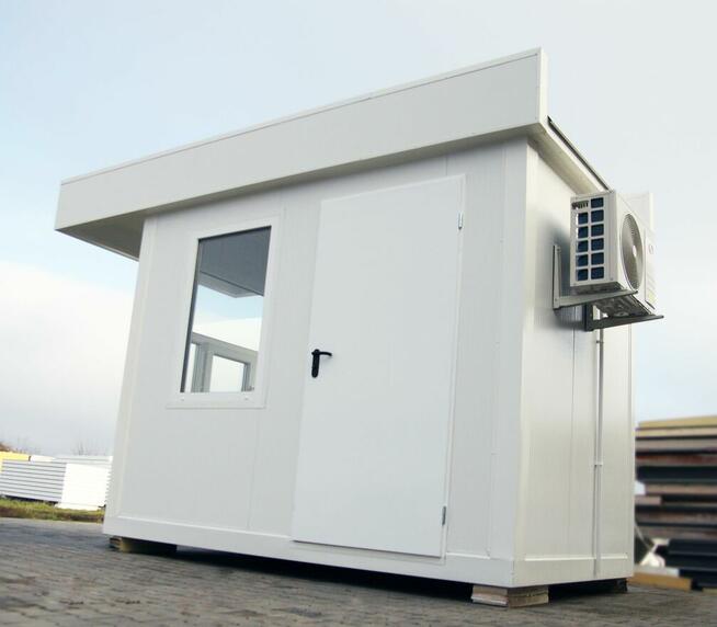 Kontener budka pawilon stróżówka portiernia biurowy