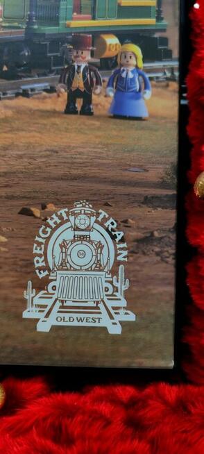 Pociąg Towarowy Z Westernu F9036 Nowy