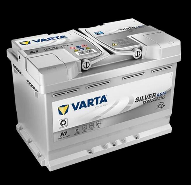 Akumulator VARTA AGM A7/E39 70Ah 760A Kwiatowa 3A/4L