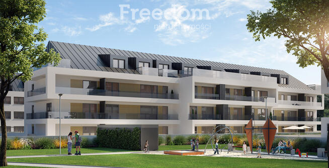 Apartament na poddaszu z balkonem. Dla firm.