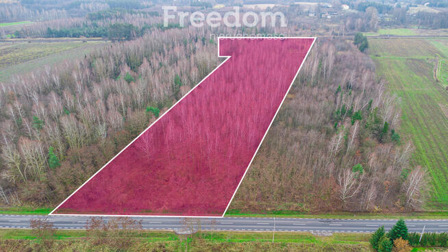 Działka 1,86 ha Suchostruga gmina Tarczyn