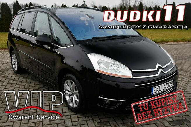 Citroen C4 Grand Picasso 1,6Benz DUDKI11 Skóry,Klimatr 2 str.Navi,Panorama Dach.kredyt.OKAZJA