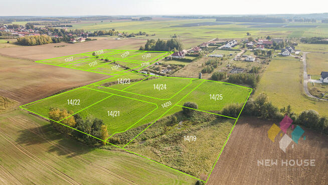 Działka pod budowę domu Olsztynek -Mierki