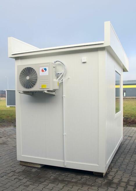 Kontener budka pawilon stróżówka portiernia biurowy