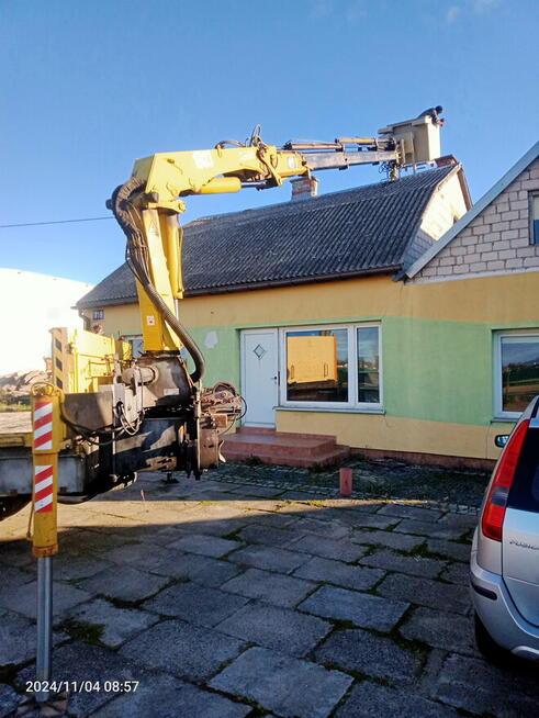 Podnośnik koszowy hds dźwig transport