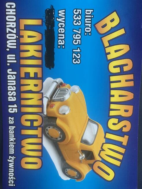 Lakiernik Blacharz Katowice Chorzów regeneracja reflektorów