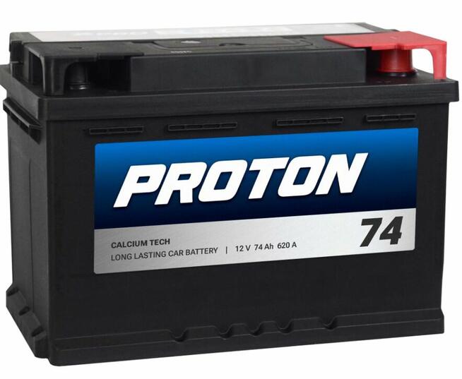 Akumulator PROTON 74Ah 620A EN PRAWY PLUS Kwiatowa 3A/4L