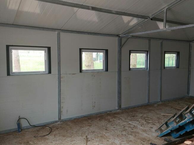 Garaże blaszane, wiaty, hale