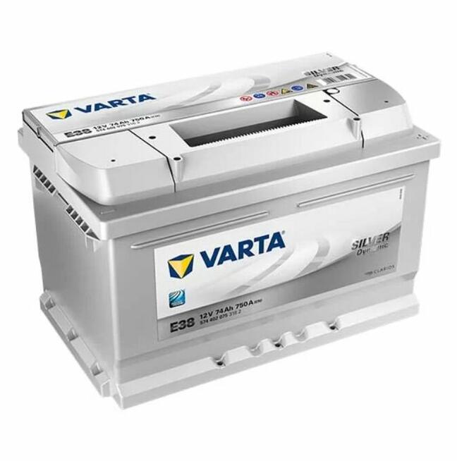 Akumulator VARTA Silver Dynamic E38 74Ah 750A Kwiatowa 3A/4L