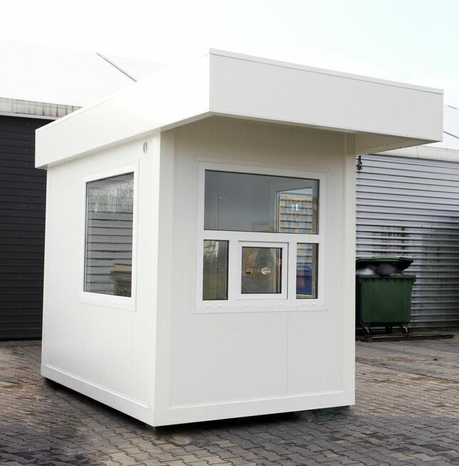 Kontener biurowy stróżówka portiernia pawilon
