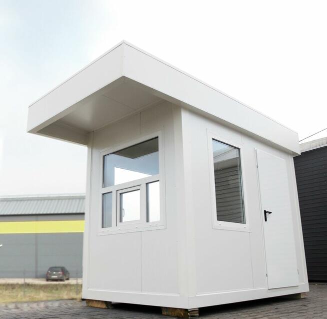 Kontener biurowy stróżówka portiernia pawilon