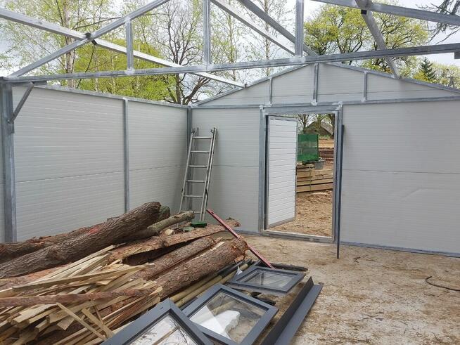 Garaże blaszane, wiaty, hale