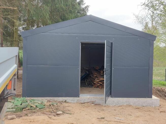 Garaże blaszane, wiaty, hale