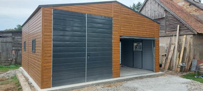 Garaż blaszany, wiaty, hale, konstrkcje stalowe.