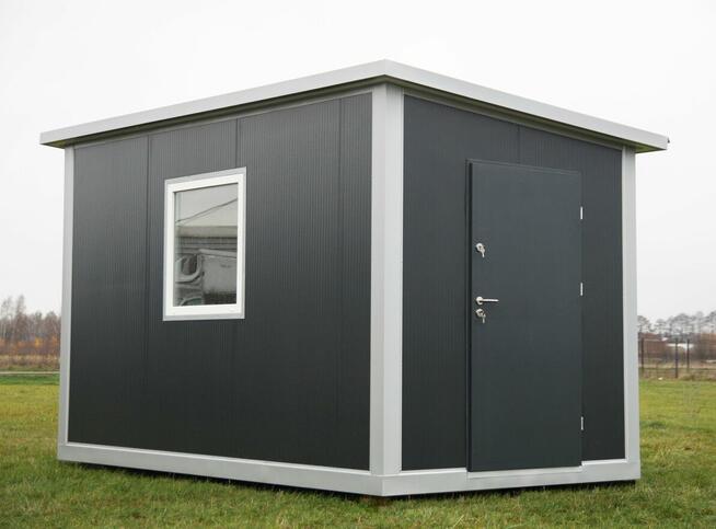 Kontener stróżówka portiernia pawilon socjalny sanitarny