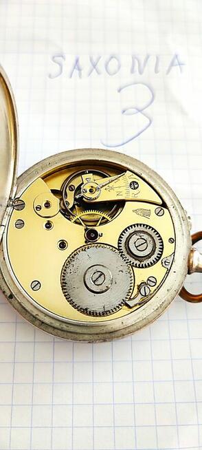 Zegarek kieszonkowy z 1900r Szwajcar srebrny pr;0-800 sprawn