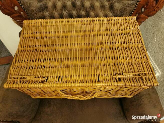 Kosz skrzynka Ratan wiklina Bardzo ładny stylowy