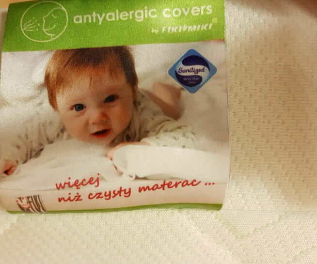 Materac 120x60,do łóżeczka dziecięcego, antyalergiczny