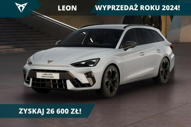 Cupra Leon Sportstourer 150KM! 6 biegów! Kombi! Pakiet zimowy! Pakiet Intelligent drive!