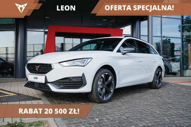 Cupra Leon Sportstourer 150KM! DSG! Pakiet Design! Pakiet L! Ambient! Kubełkowe fotele!