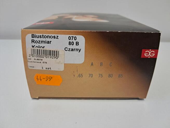 Biustonosz czarny, B 80, do sprzedania
