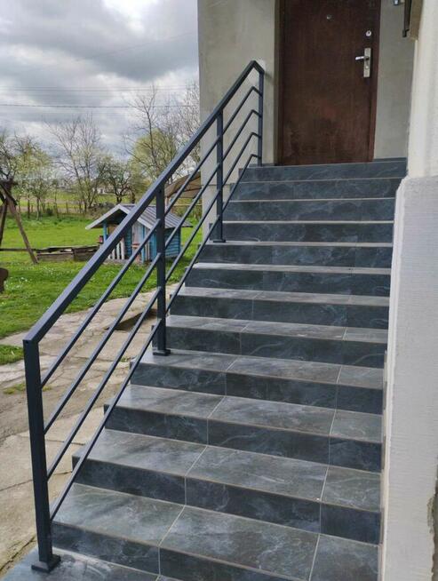 Balustrady Balustrada zewnętrzna wewnętrzna schody stalowe