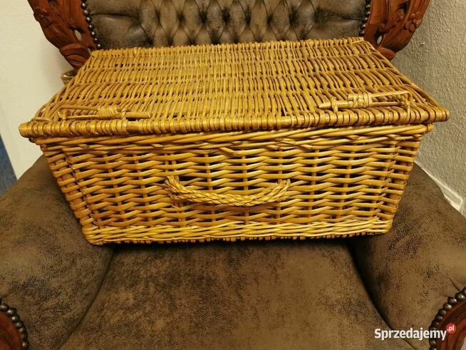 Kosz skrzynka Ratan wiklina Bardzo ładny stylowy