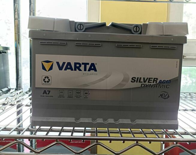 Akumulator VARTA AGM START&STOP A7 70Ah 760A (dawna E39)