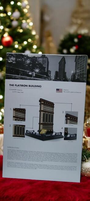 Klocki replika budynku Flatiron Nowy Jork