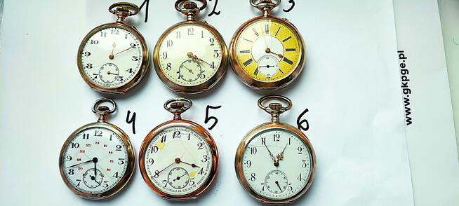 Zegarek kieszonkowy srebrny pr;0-800 Szwajcar z 1900r spraw