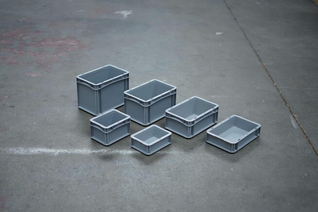 pojemniki transportowe plastikowe różne wymiary