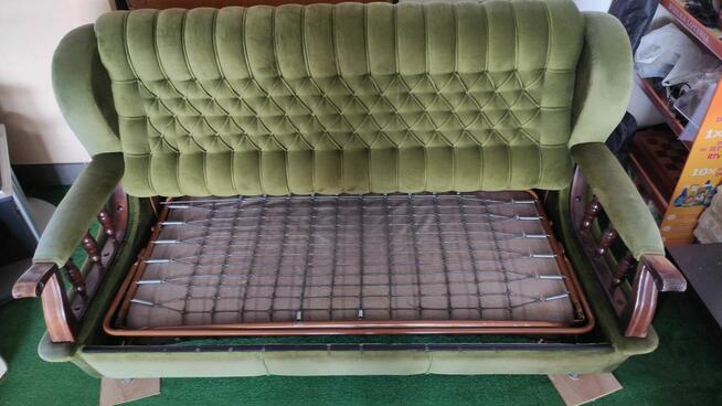 Sofa rozkładana + 2 fotele