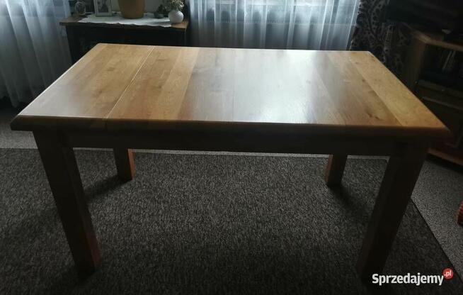 stól dębowy rozsuwany rozkładany