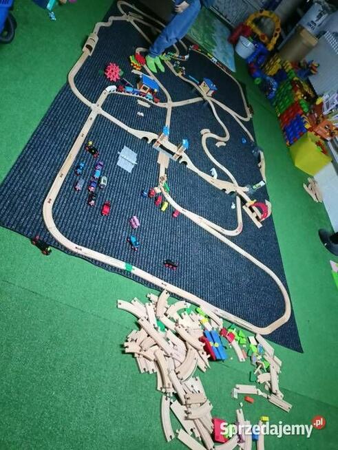 Tory drewniane lokomotywy wagony