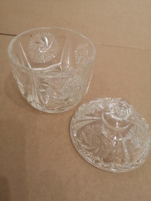 Cukiernice ze szkła ozdobnego (kryształ) vintage