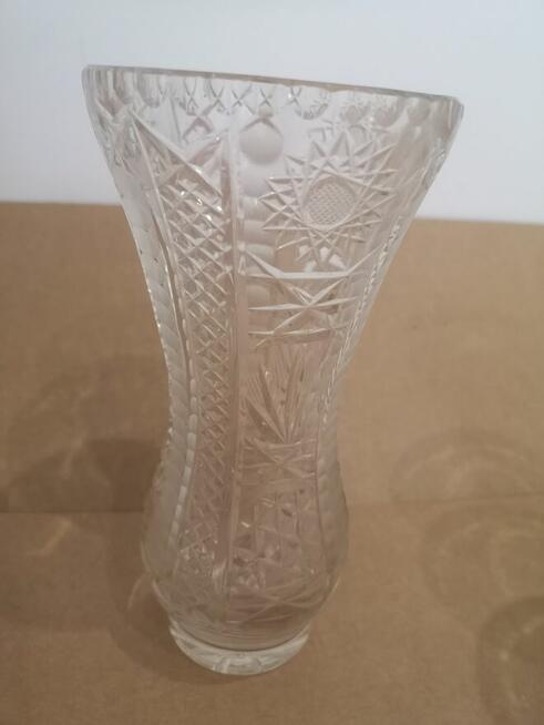 Wazony ze szkła ozdobnego (kryształ) vintage