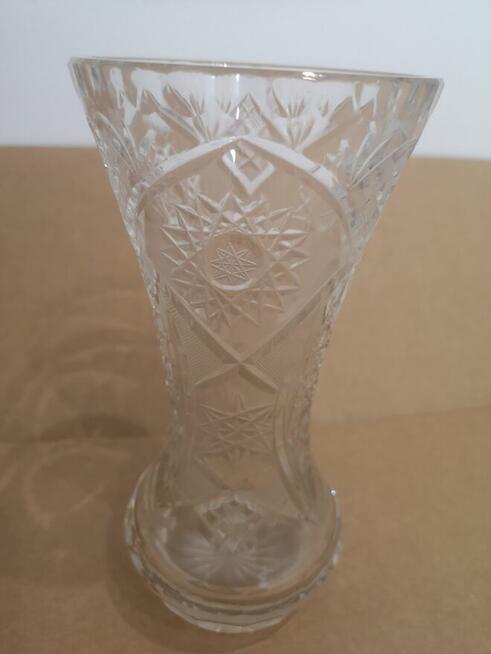 Wazony ze szkła ozdobnego (kryształ) vintage