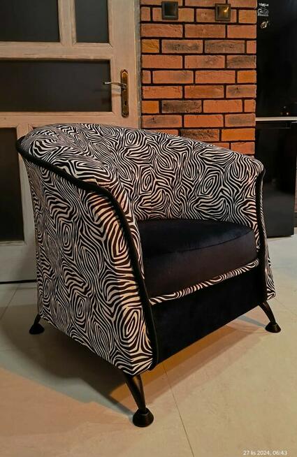 Sprzedam nowy fotel Loft Zebra