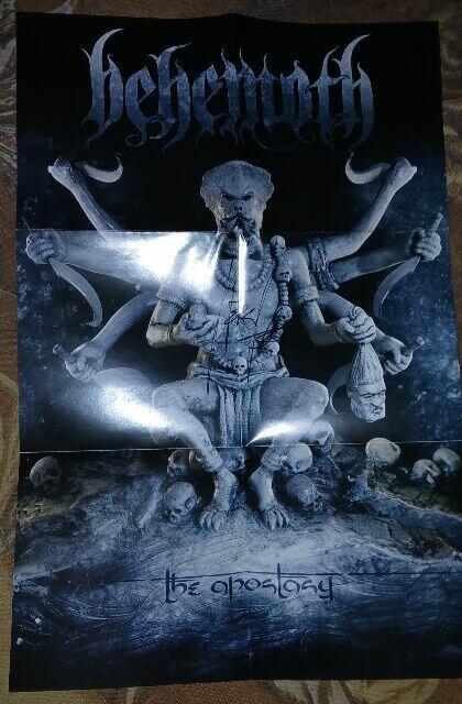 Sprzedam album Behemoth The Apostasy z autografem Nergala
