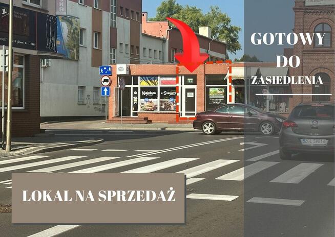 Goleniów centrum lokal handel usługi na sprzedaż