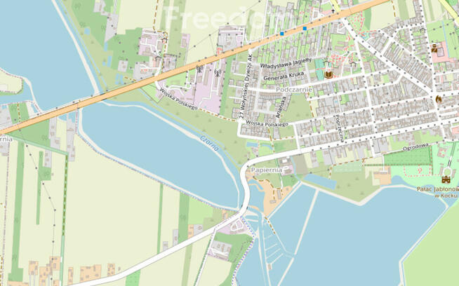 Działka przemysłowa w Kocku