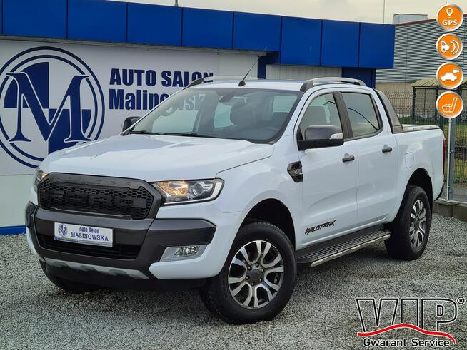 Ford Ranger WILDTRAK 3.2 200KM Navi Kamera Grzane Fotele+Szyba PDC Półskóry Alu