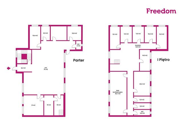 Funkcjonalny budynek w centrum Koniecpola