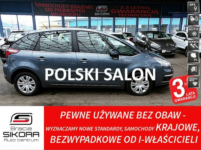 Citroen C4 Picasso NAVI+Led+2xKlimatronic+Tempomat SERWISOWANY Gwarancja KRAJOWY Bezwypad